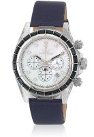 Toy Watch W Tw9003bls Blue/White Chronograph Watch