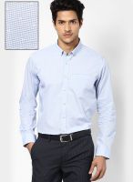 Van Heusen Light Blue Slim Fit Formal Shirt