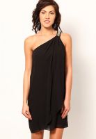 Vero Moda Black One Shoulder Dress