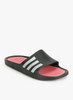 Adidas Duramo Comfort Black Flip Flops