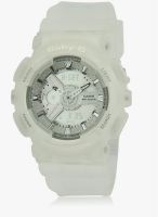 Casio Baby-G Bx032 White/Grey Analog & Digital Watch