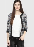 Code by Lifestyle Multicoloured Printed Shrug