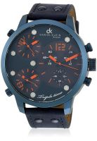 Daniel Klein Dk10368-8 Blue/Black Analog Watch
