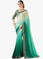 Desi Look Green Printed Saree