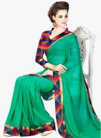 Desi Look Green Printed Saree