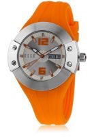 Elle Sport El20216P03N Orange/Grey Analog Watch