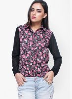 Faballey Printed Pink Shirt