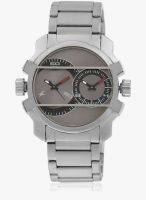 Fastrack Midnight Party 3098Sm01-Dc322 Silver/Grey Analog Watch