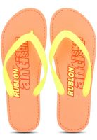 Fizik Rublon Orange Flip Flops