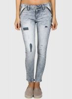 Go Fab Grey Washed Jeans