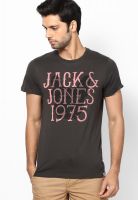 Jack & Jones Black Crew Neck T Shirt