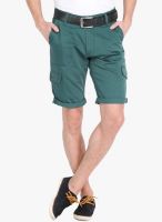Locomotive Solid Green Shorts