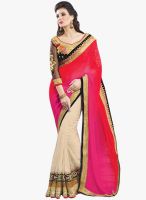 Lookslady Multicoloured Embroidered Saree