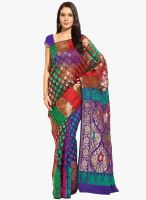 Lookslady Multicoloured Colored Printed Saree