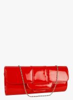 Lord's Red Synthetic Leather Sling Bag