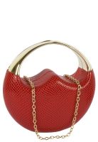 Lord's Red Synthetic Leather Sling Bag