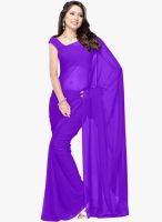 Parisha Purple Solid Saree