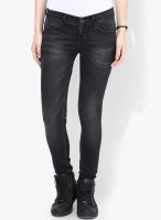 Pepe Jeans Black Solid Jeans