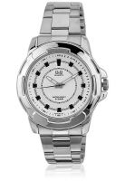 Q&Q Q744N201Y Silver/White Analog Watch