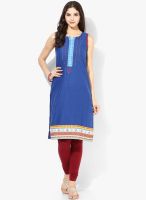 Rangriti Blue Printed Kurtis