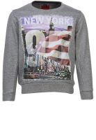 Ruff Grey Melange Sweatshirt