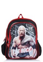 Simba 14 Inches The Rock Black/Red School Bag