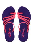 Sole Threads Olivia Purple Flip Flops