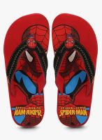 Spiderman Red Flip Flops