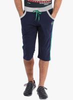 Sports 52 Wear Solid Navy Blue 3/4Th