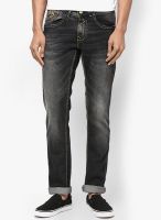 Spykar Dark Grey Skinny Fit Jeans