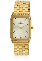 Titan Ne1461ym02 Golden/Grey Analog Watch