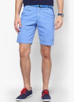 WYM Solid Blue Shorts