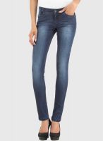 X'Pose Low Rise Blue Washed Jeans