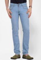 Yepme Light Blue Solid Slim Fit Jeans