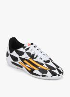 Adidas F5 In J (Wc) White Football Shoes