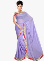 Aesha Lavender Printed Saree