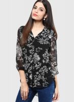 Ayaany Black Printed Kurtis