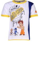 Chhota Bheem White T-Shirt