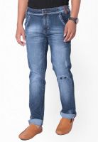 Code 61 Washed Blue Slim Fit Jeans