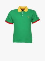 Cool Quotient Green Polo T-Shirt