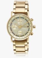 DKNY Ny4332 Soho Golden/Cream Analog Watch