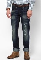 Ed Hardy Blue Slim Fit Jeans