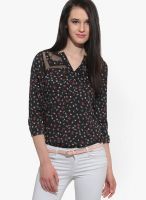 Faballey Black Printed Shirt