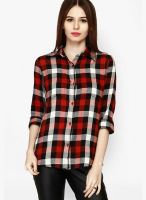 Faballey Red Checked Shirt