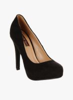 Flat n Heels Black Stilettos