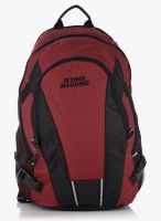 Flying Machine Red Laptop Backpack