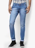 Fungus Washed Light Blue Regular Fit Jeans