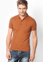 Gas Rust Solid Polo T-Shirts