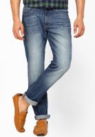 Highlander Washed Blue Slim Fit Jeans