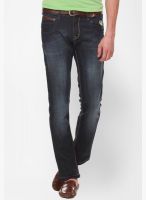 Jogur Washed Blue Slim Fit Jeans